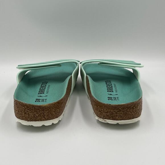 Birkenstock Tema Mint Textile Sandals Slides 38 / 7 Narrow - Picture 6 of 8